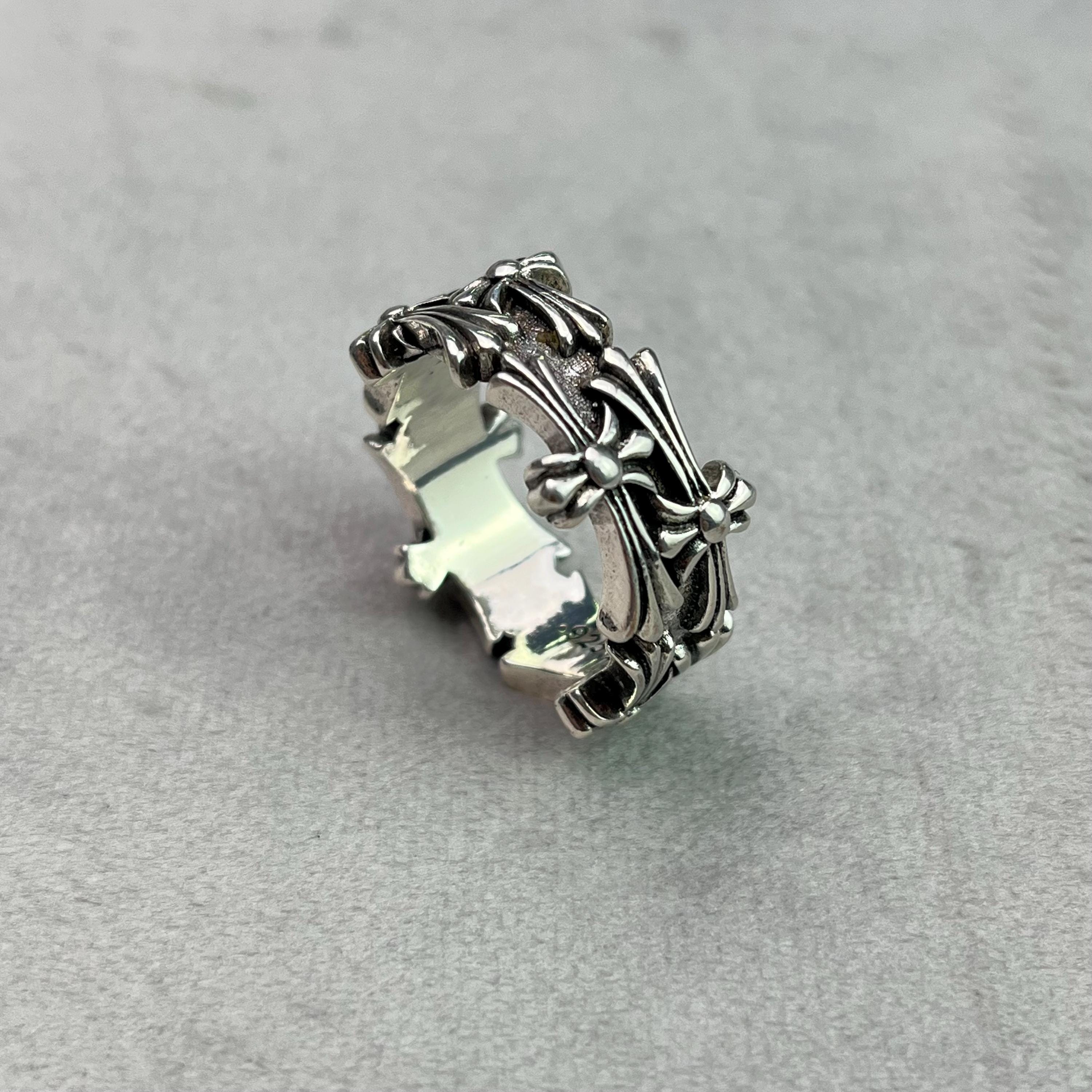 Chrome Hearts Ring Forever - Etsy