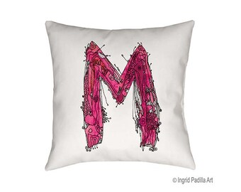 decorative letter m etsy
