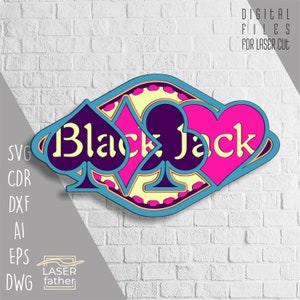 Semi delle carte SVG, picche, quadri, fiori, cuori, semi delle carte da gioco, download digitale per taglio laser, blackjack, casinò, progetti Cricut