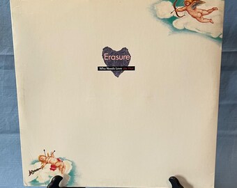 Maxi sencillo de vinilo de 1985 del dúo de synth-pop 'Erasure': "Who Needs Love Like That" en Sire Records