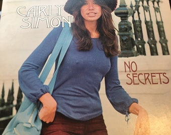 Carly Simon Vinyl LP « No Secrets » Elektra Original Issue '72 EKS-75049