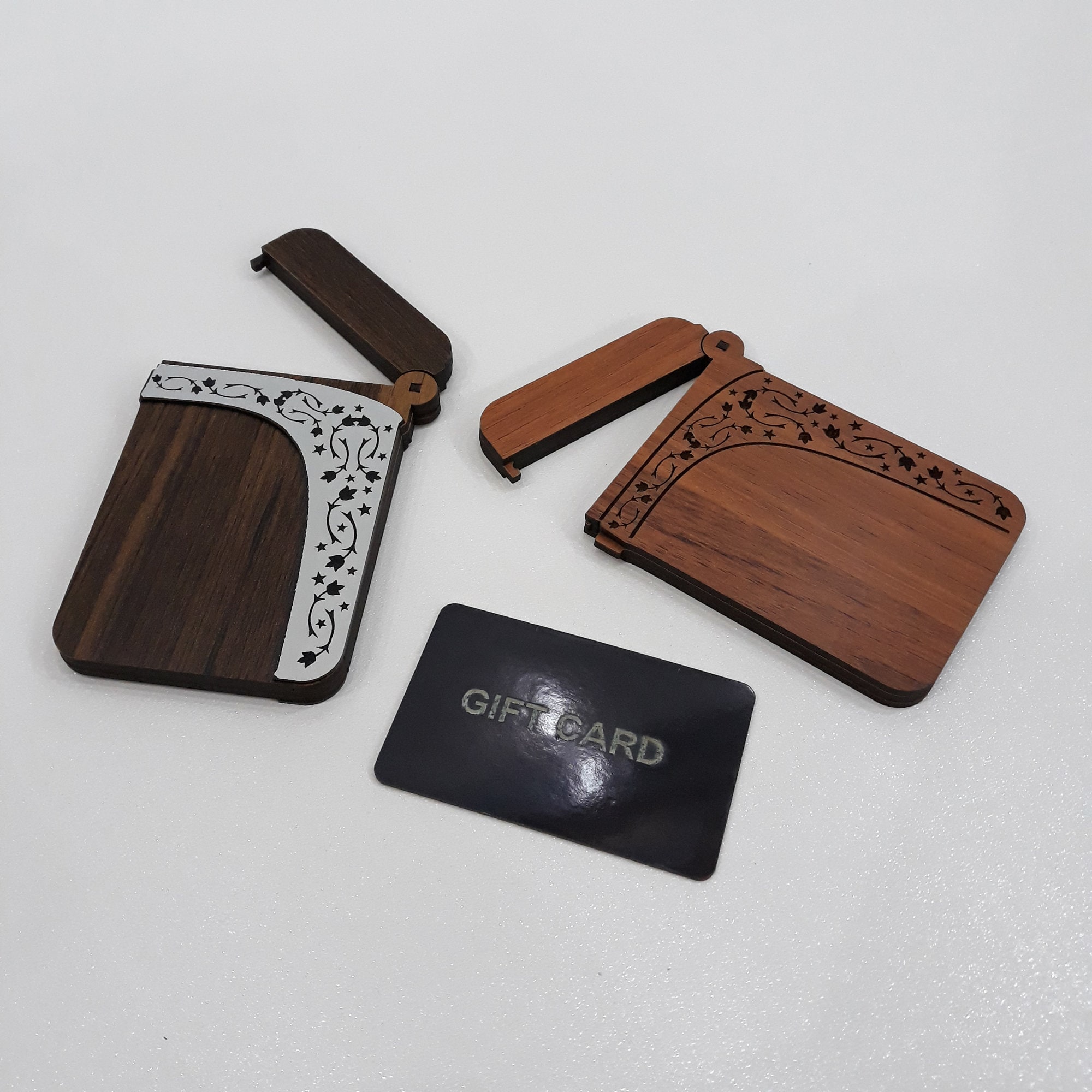 Laser Cut Gift Card Holder Svg Dxf Ai File, 3mm 1/8inch 4mm Gift Card