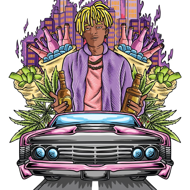 Juice Wrld Svg - Etsy