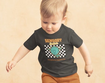 Chemise pour tout-petit chercheur sensoriel, chemise neurodiversité, chemise d'acceptation de l'autisme, chemise de sensibilisation à l'autisme, chemise TDAH