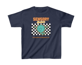 Sensory Seeker Kids Shirt, Neurodiversity Shirt, Autism Acceptance Shirt, Autism Awareness Shirt, ADHD Shirt