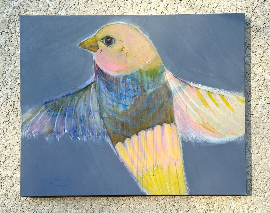 Original Goldfinch Painting - Etsy