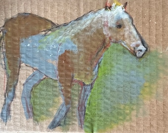 original horse painting