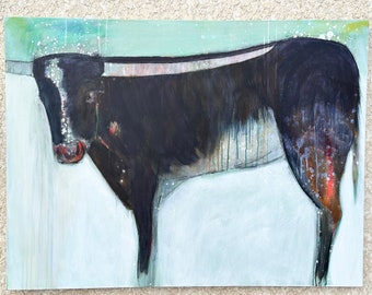 original longhorn painting