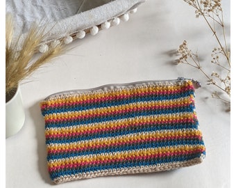 Pochette rayée