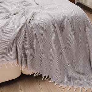 Colcha de algodón con diseño de espiga, sofá, sofá, Meri-Home, manta de salón, manta de algodón, colcha, manta para sofá, manta para sofá