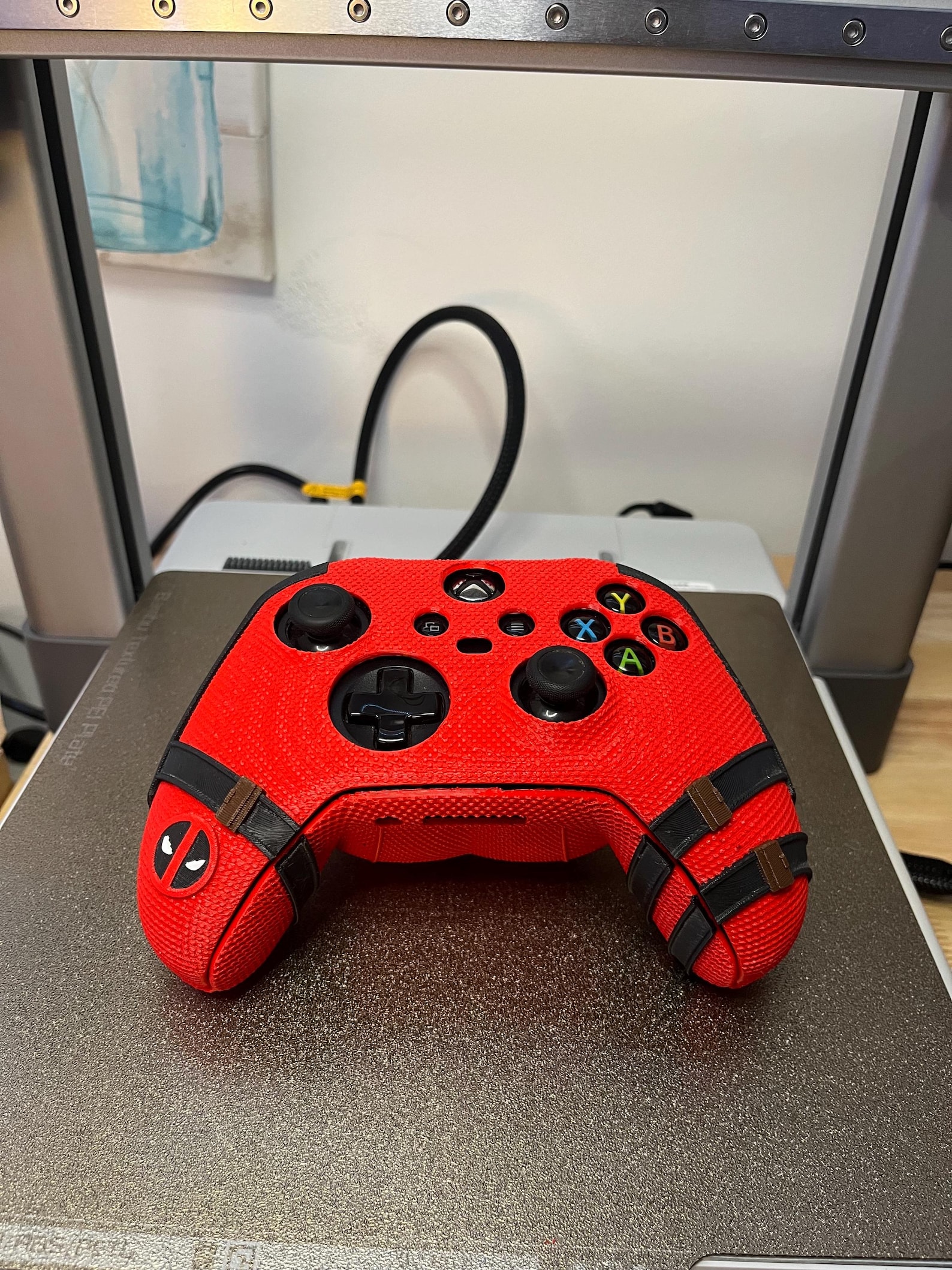 Deadpool Xbox Shell Deadpool Inspired Buttcheek Xbox Controller Cover, 3D Printed Deadpool ...