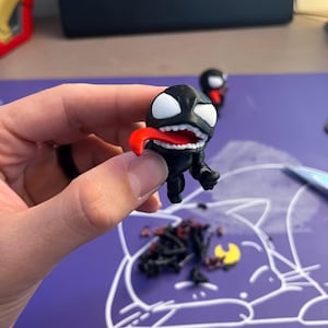 Mini Cartoon Venom Rearview Mirror Hanging Accessory, Venom Car Accessory, Venom the Last Dance, Venom Car Hanging Orniment