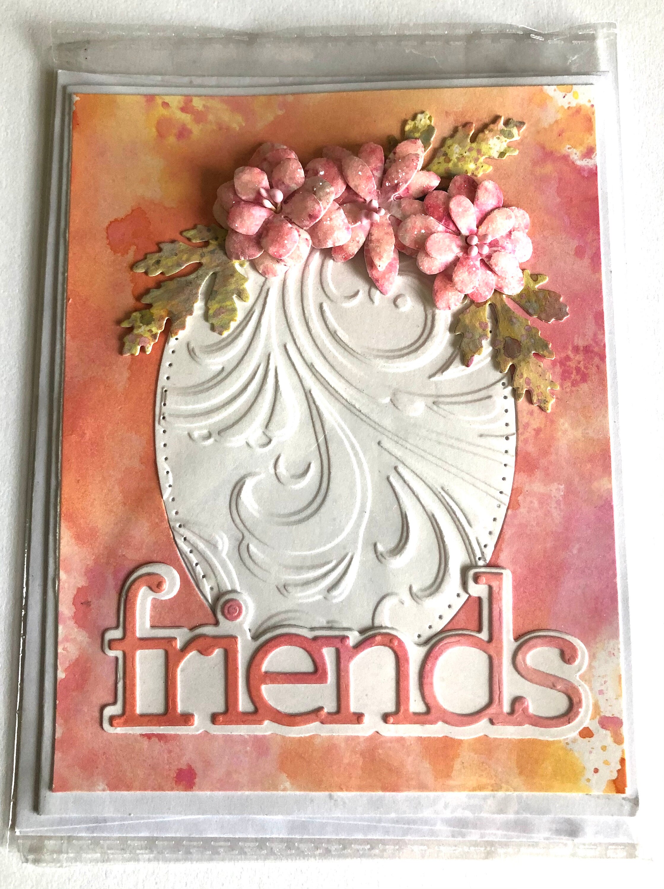 3 D Friends Designer Greeting Cards Note Card Craft Card 4.25 | Etsy
