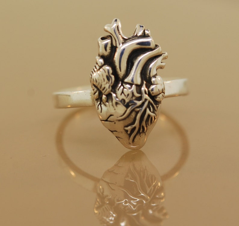 Anatomical Heart Ring
