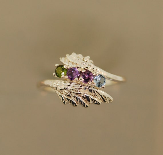 Etsy shop family ring