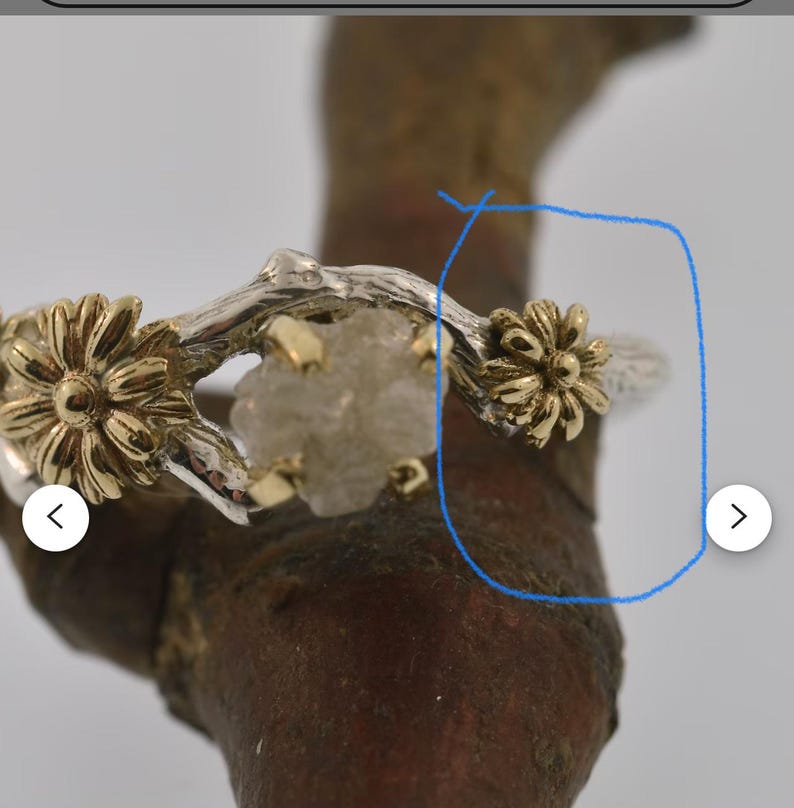 For Ray Baby Dragon Ring, Engagement Ring, Moissanite Ring, Alternative