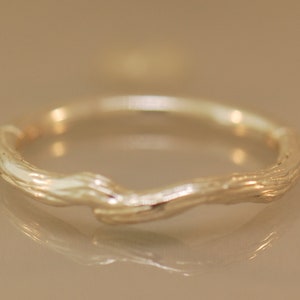 Branch Band, twig band, sterling band, gold twig band, silver twig band, silver branch band, gold branch band, wedding bands,