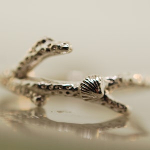 Coral Shell Branch Ring image 4
