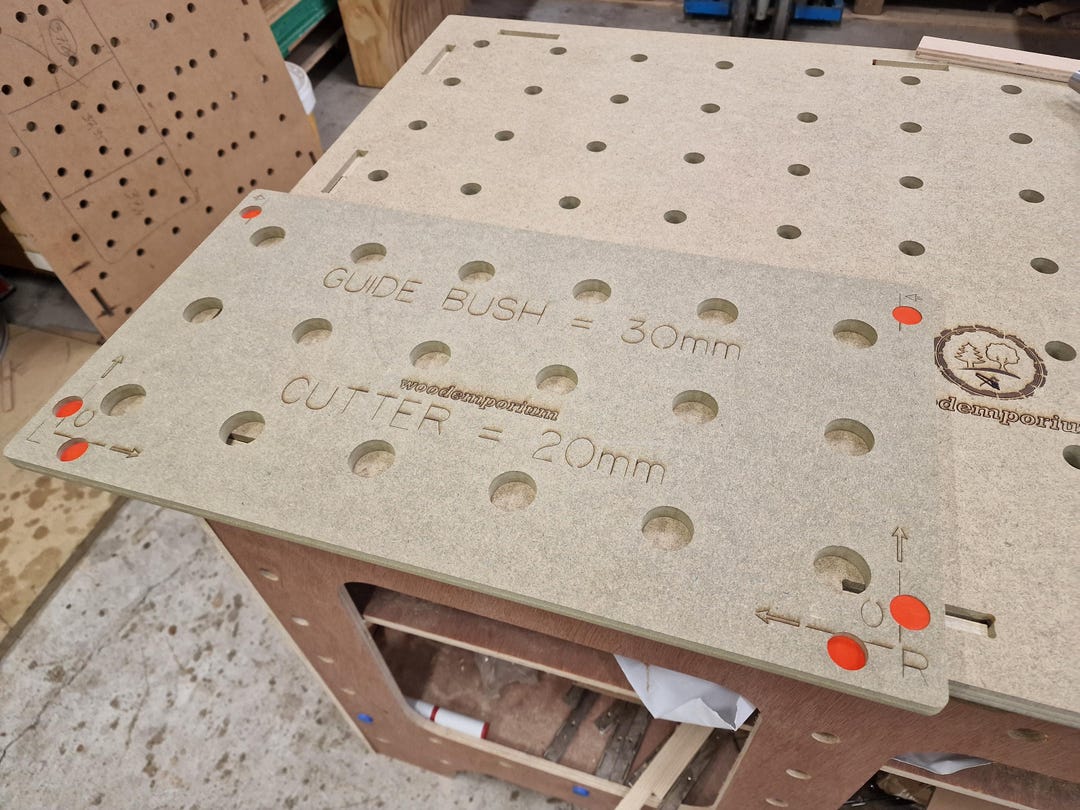 Mft Router Jig Woodmporium | MFT -3 | JIG for Workbench Top - Etsy