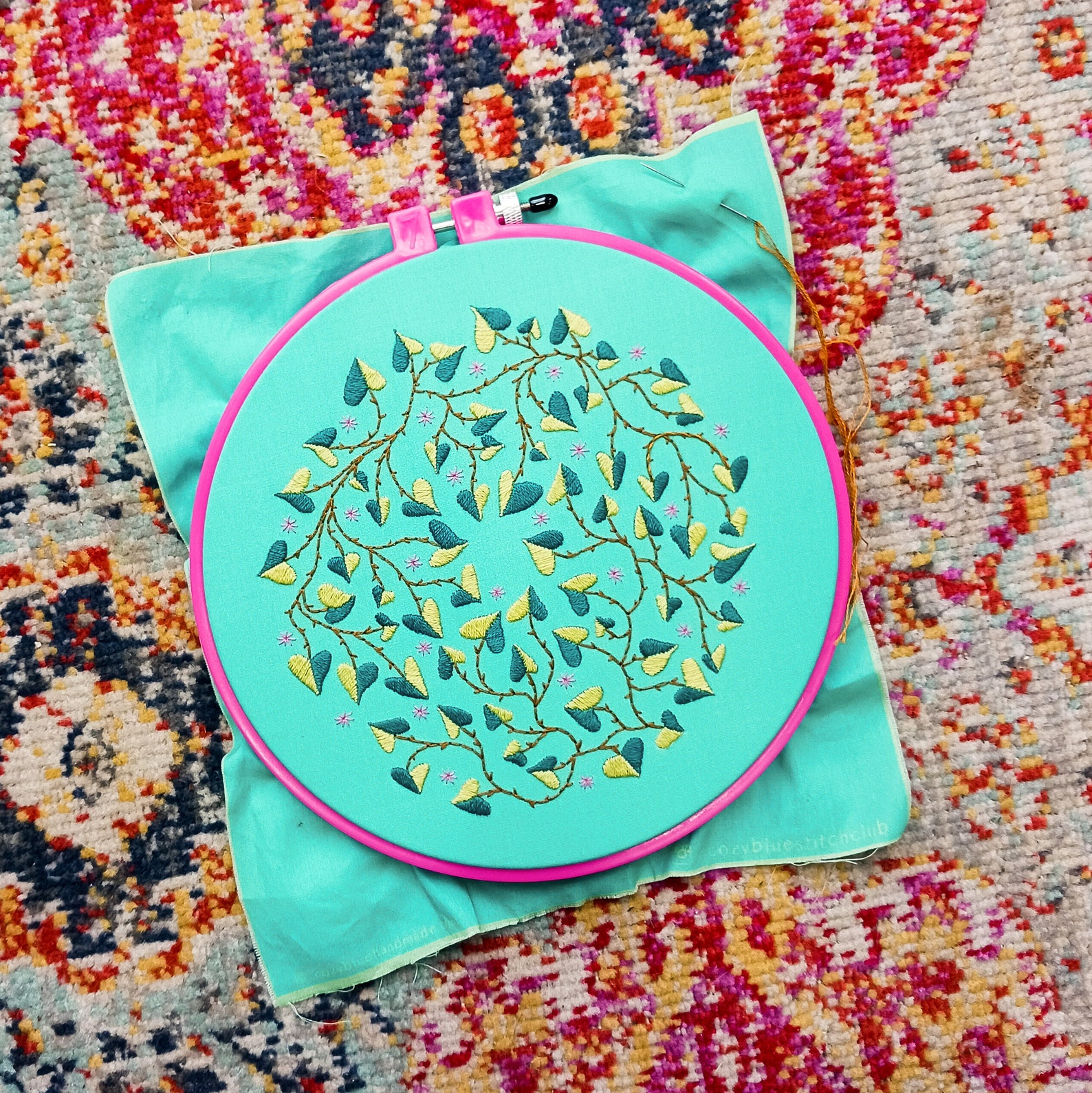 EVERBLOOM Pdf Embroidery Pattern Embroidery Hoop Art Etsy