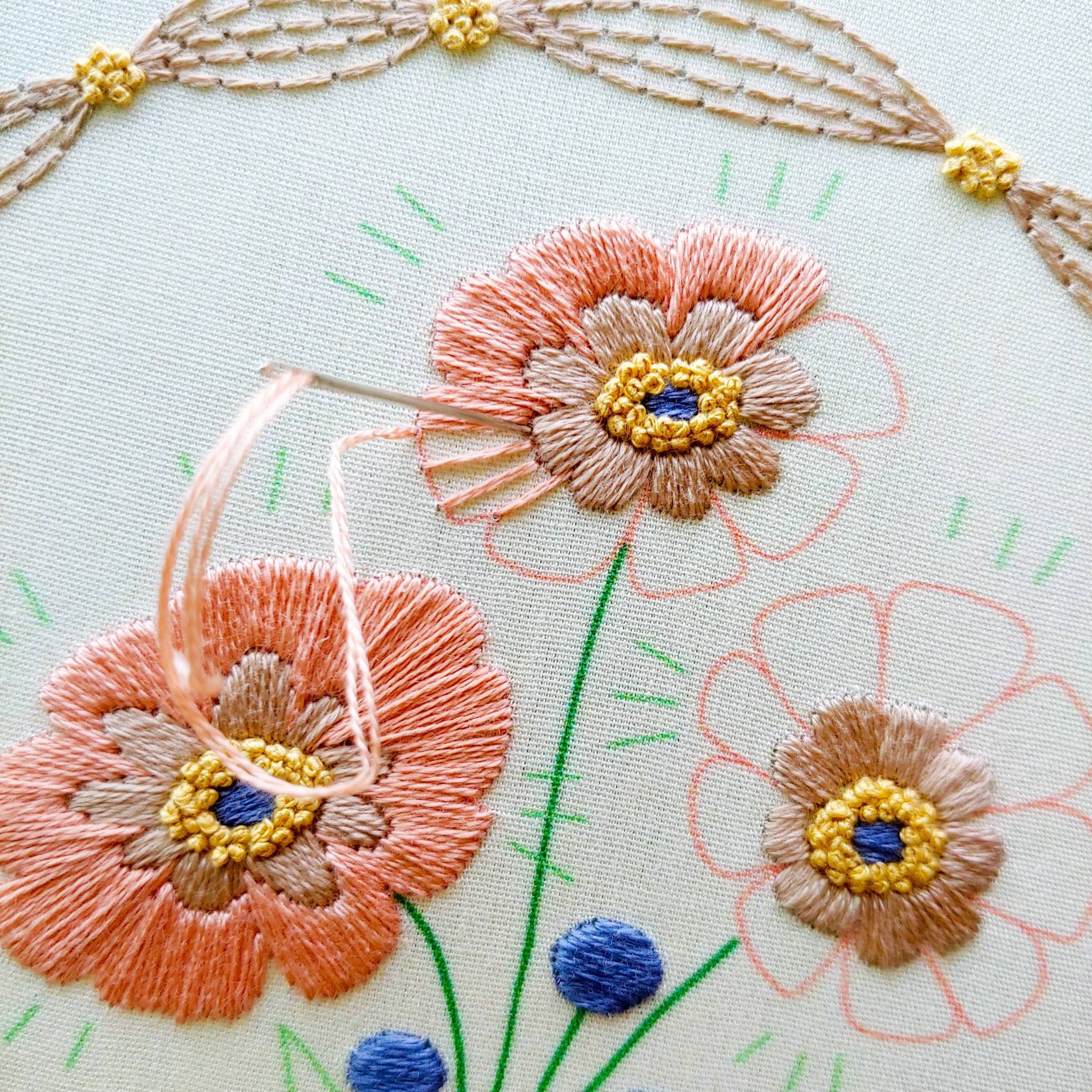 TRUE BLOOM Pdf Embroidery Pattern Embroidery Hoop Art | Etsy