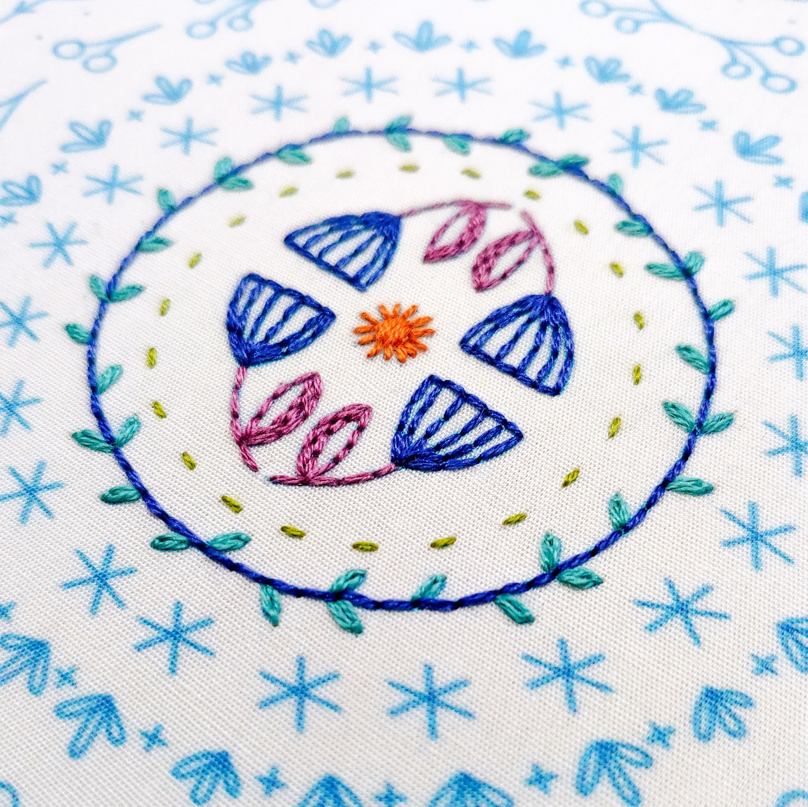 STITCHES in the ROUND Pdf Embroidery Pattern Embroidery - Etsy