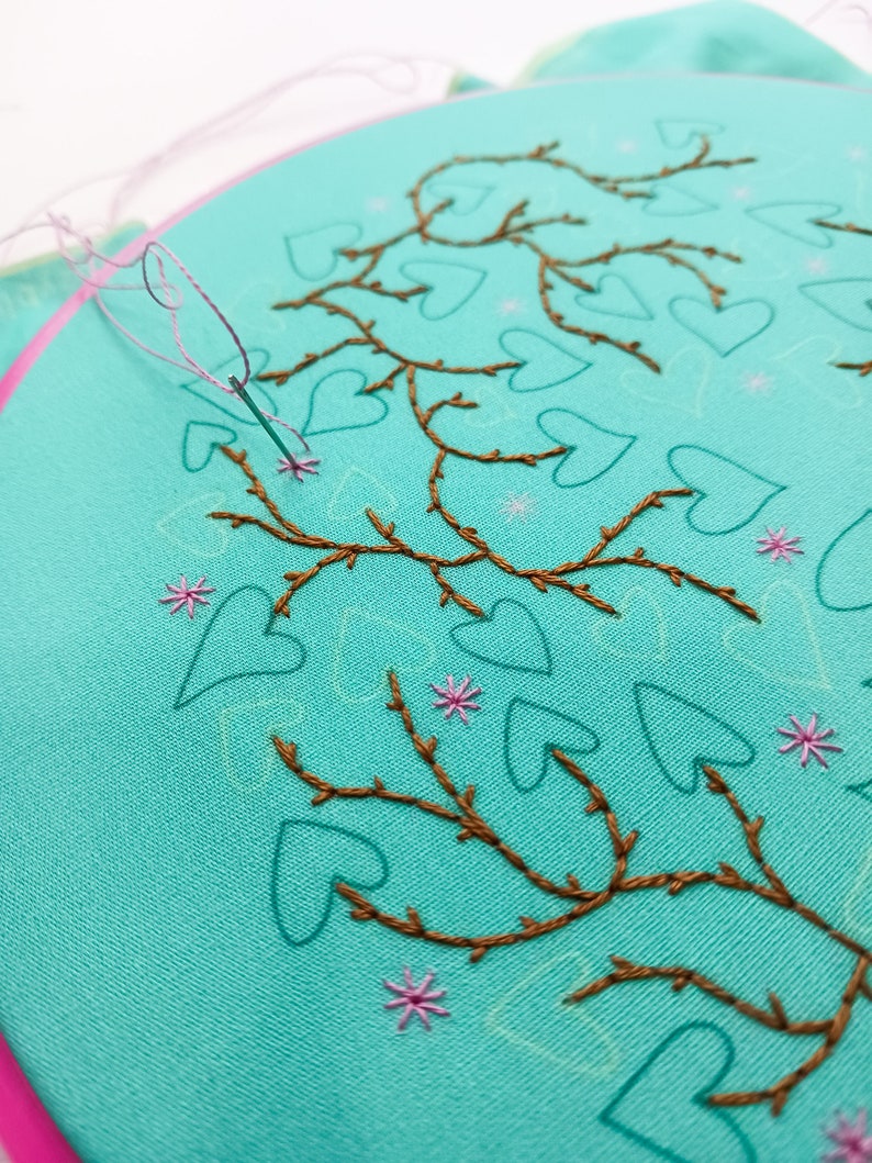 EVERBLOOM Pdf Embroidery Pattern Embroidery Hoop Art Etsy