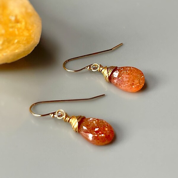 Zouhaira Earings Sunstone Charm