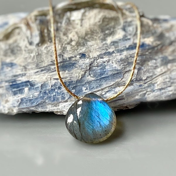 Elysian Necklace Labradorite 14K Goldfill main image 1