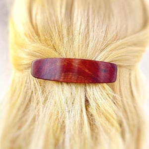 Koa Wood Barrette - Etsy