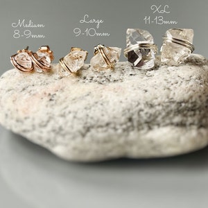 Etsy herkimer store diamond earrings