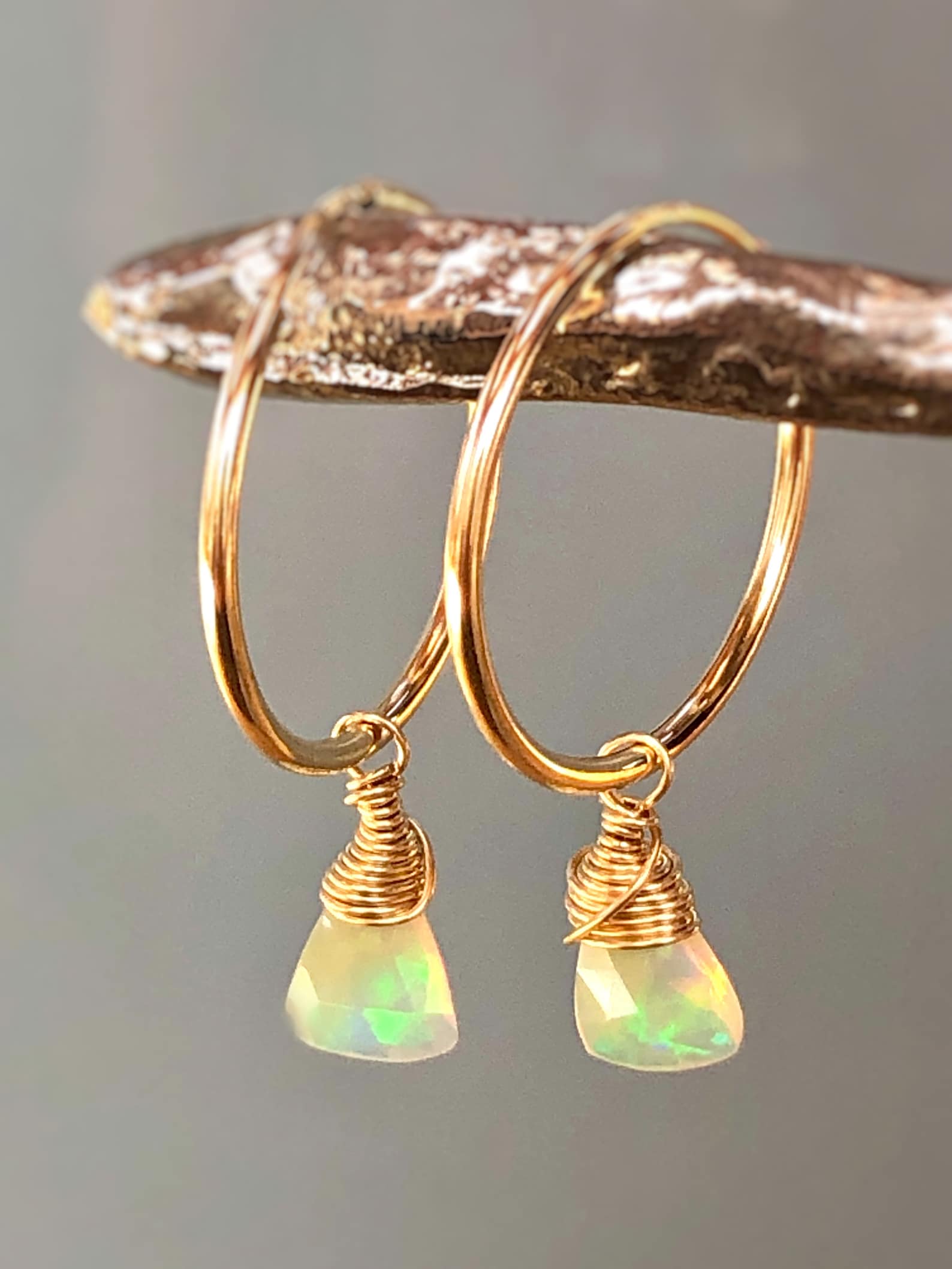 Opal Hoops main image 1