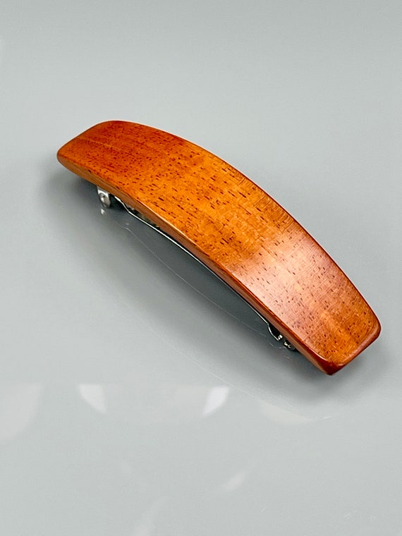 CRYSTAL HAIR CLAW LARGE MAHOGANY CRYSTAL HAIR CLAW LARGE MAHOGANY