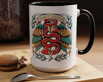 Sagittarius Zodiac Mug | Astrology Gift for Her Him
