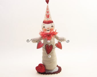 Spun Cotton Loving Snowman - In Partnership with Johanna Parker
