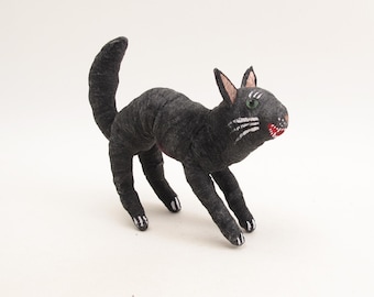 シュタイフ ブラック トム キャット ID 付き 最大 9 インチ