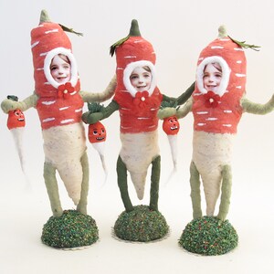 Spun Cotton Radish Child Figure image 3