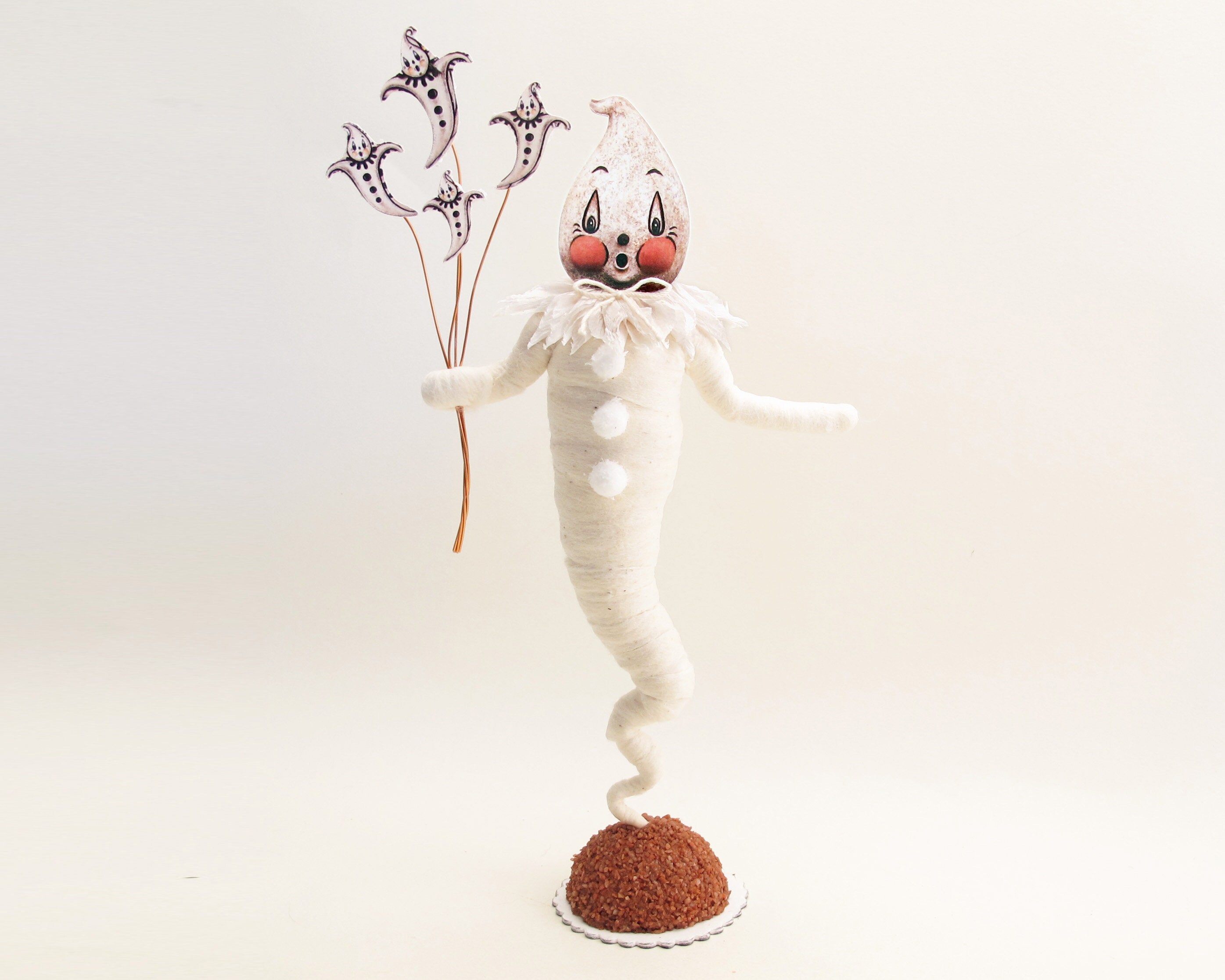 VintagebyCrystal　arts＆science Spun Cotton Birthday Boy Figure - Etsy