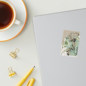 Tarjetas coleccionables de arte botánico, láminas pequeñas para enmarcar (descarga digital)