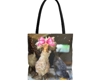 Carmella polish hen chicken lovers Tote Bag (AOP)