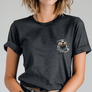 DAF Otter T-Shirt Unisex: Fun Original WTF Design for Men and Women - Otter Lover Gift Idea