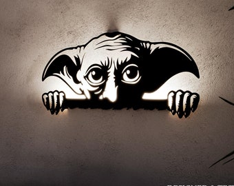 SVG LED Dobby Wall Decoration / Laser Cut Files