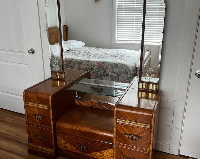 Image showcasing Art Deco Bedroom Suite - the Cathy Set - Etsy