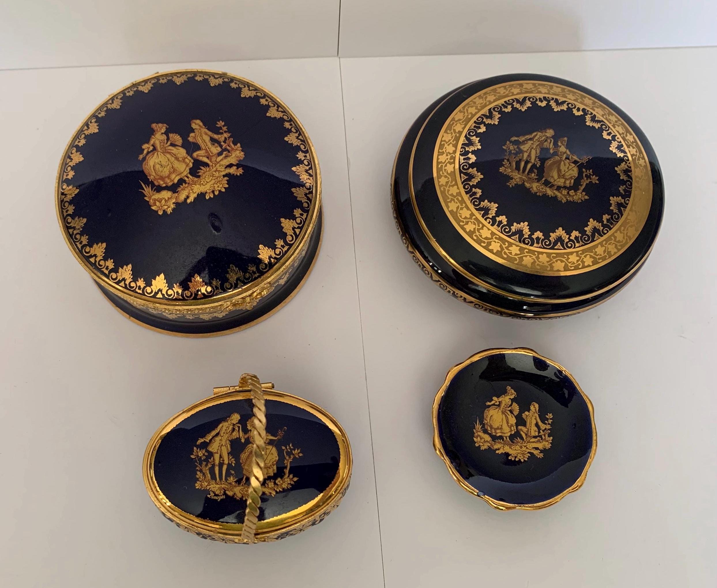 Limoges Vanity Set - Etsy