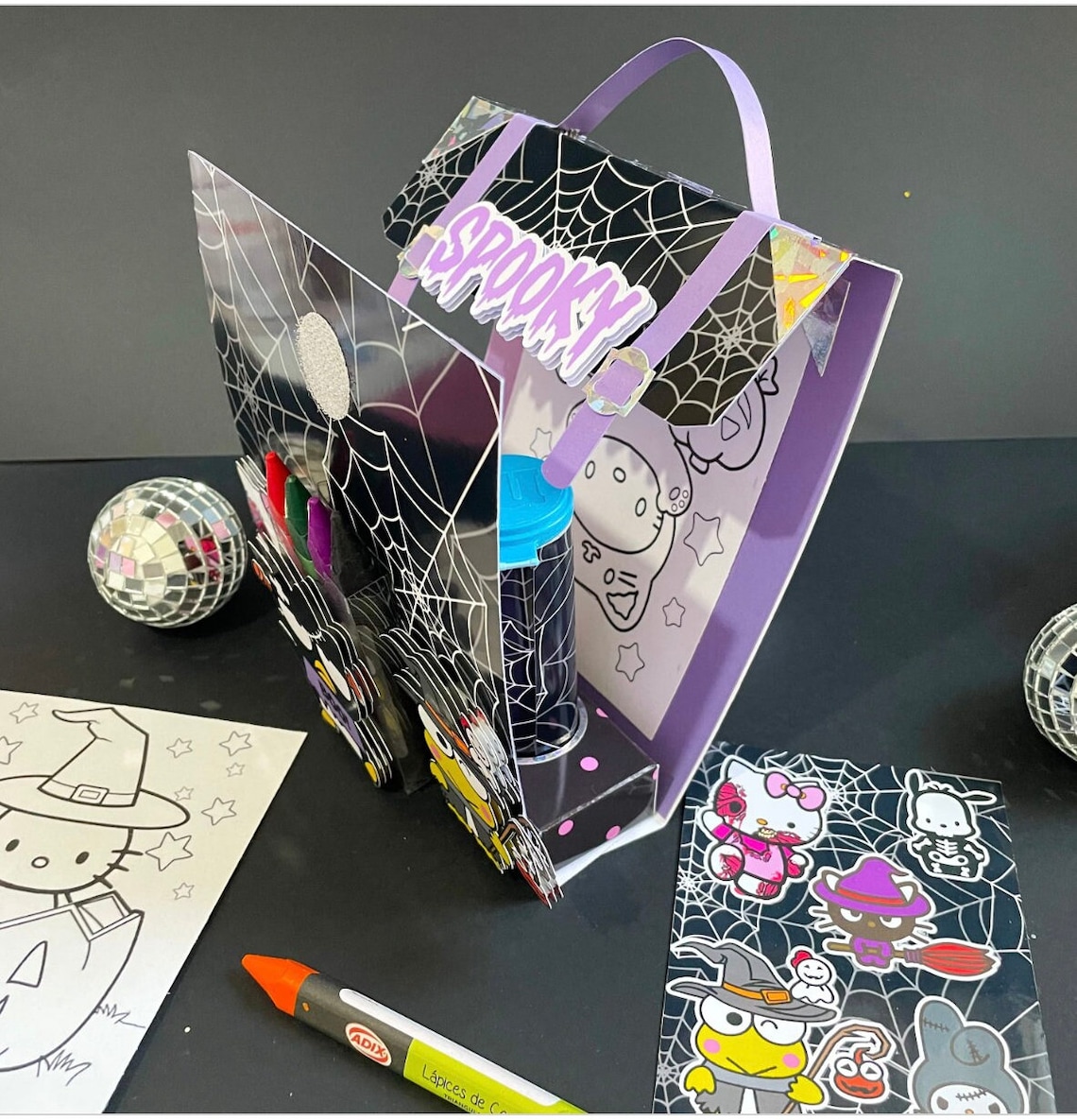 Bag of Activities. Svg and Studio Template for Cricut and Cameo/bag of ...
