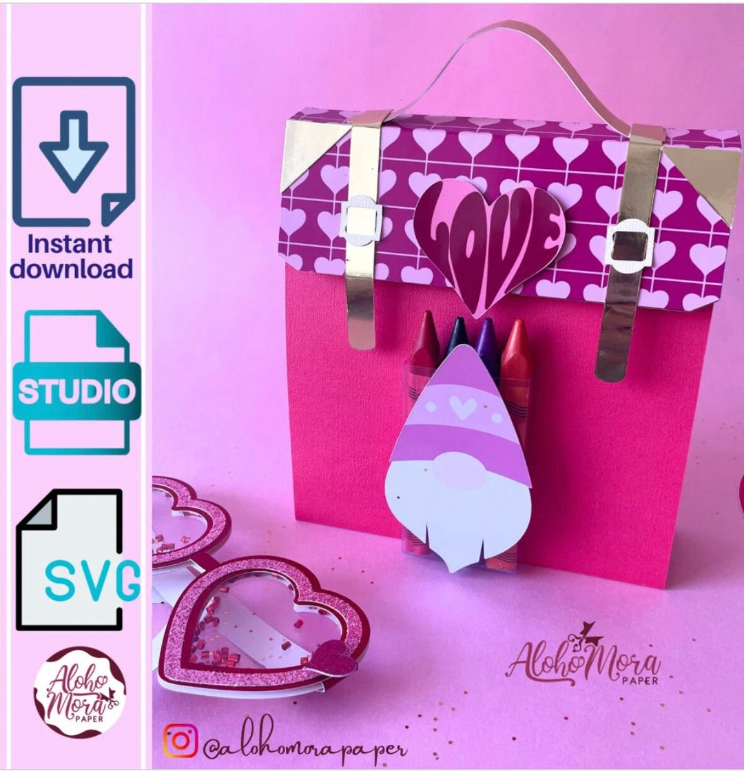 Bag of Activities. Svg and Studio Template for Cricut and Cameo/bag of ...