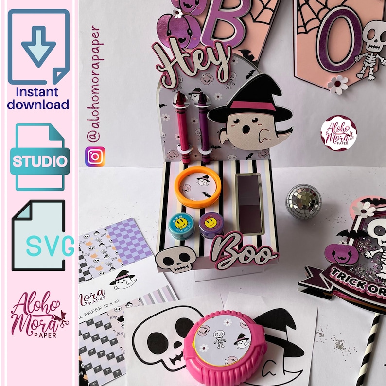 Activity Tray SVG and Studio for Cricut and Cameo/kids Activity Bag ...