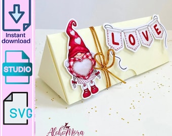 Triangular Box/Toblerone Box/Caja triangular/Caja Tipo Toblerone/SVG and Studio for Cricut and Cameo