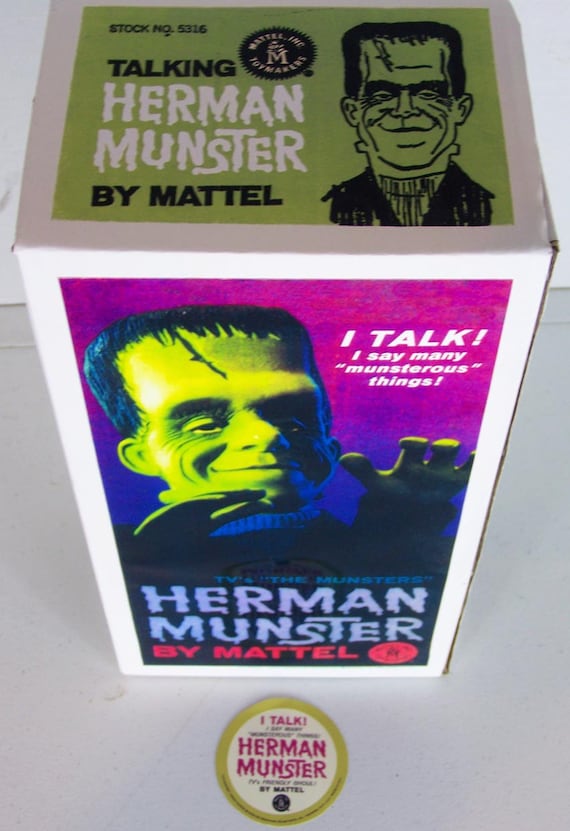 herman munster talking doll