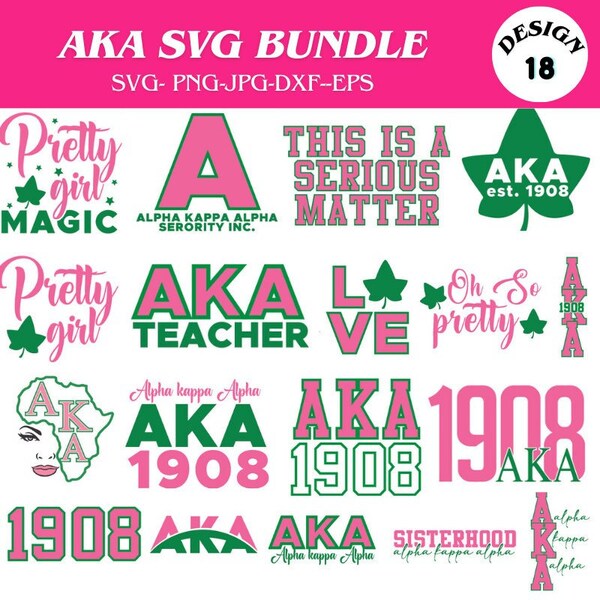 AKA Png, AKA Svg, Aka Letters Svg, Alpha Kappa Alpha Sorority Svg, Greek Alphabet Png, Greek Letters Cricut, Large Greek Letters Png, AKA